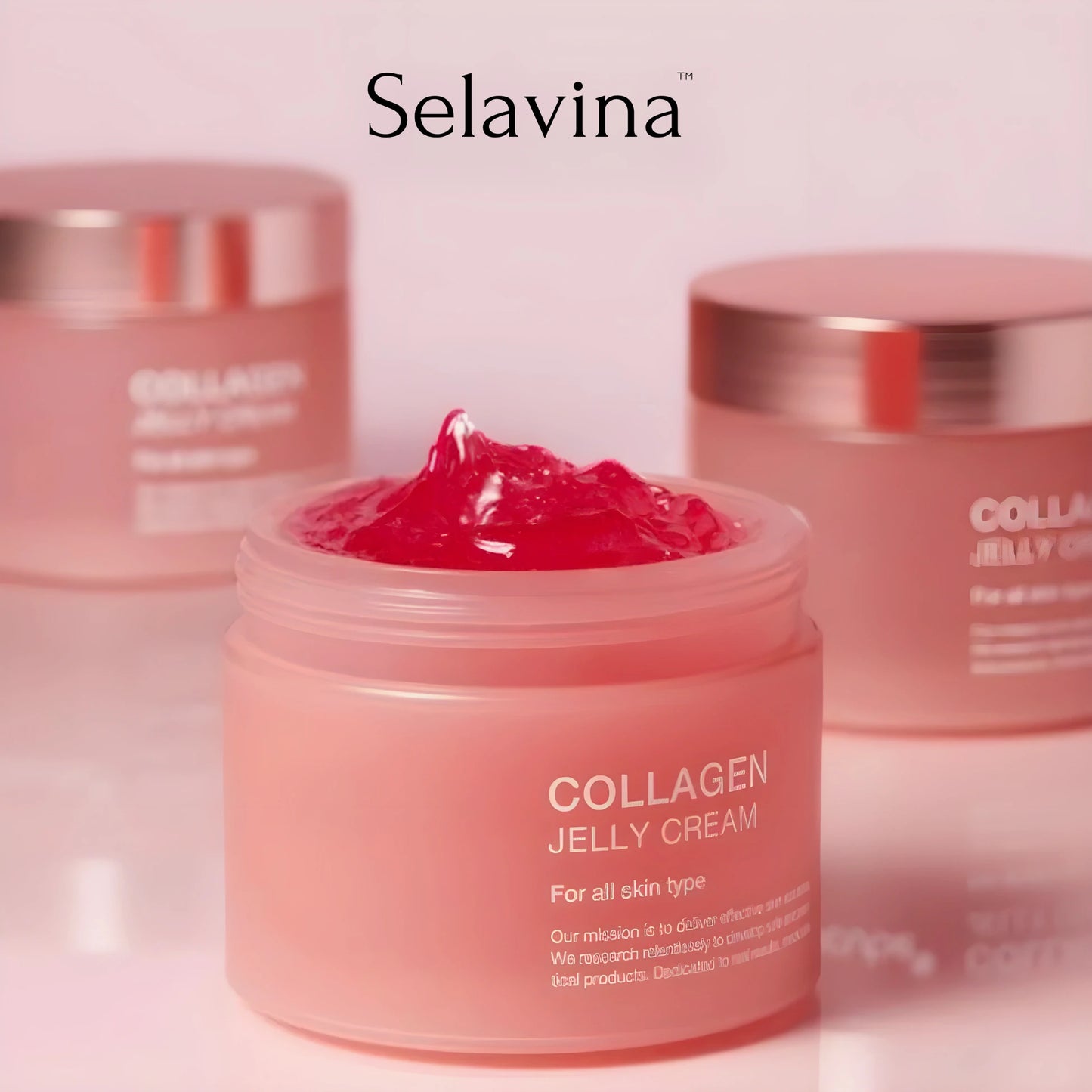 Selavina - K-Beauty Kollagen Niacinamid Jelly-Gesichtscreme