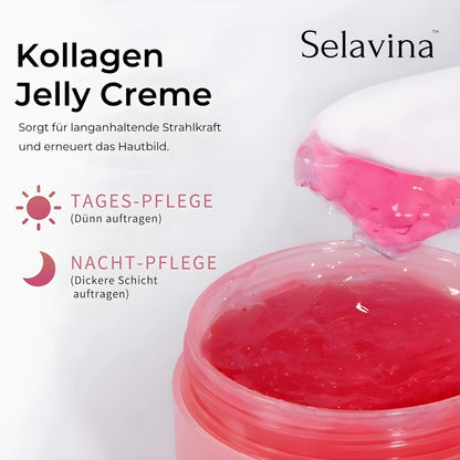 Selavina - K-Beauty Kollagen Niacinamid Jelly-Gesichtscreme