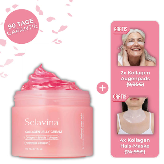 Selavina - K-Beauty Kollagen Niacinamid Jelly-Gesichtscreme